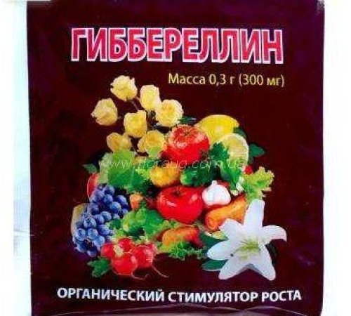 Органічний стимулятор росту Гіберелін 0,3 г