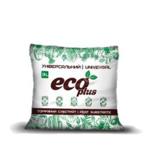 Торф'яний субстрат Eco Plus Універсальний 3л