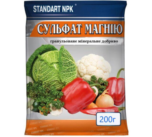 Добриво Сульфат магнію 500г 20шт/ящ
