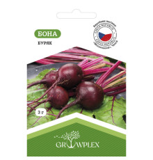 ТМ GROWPLEX Буряк Бона 3г (Morawoseed)