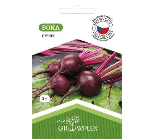 ТМ GROWPLEX Буряк Бона 3г (Morawoseed)