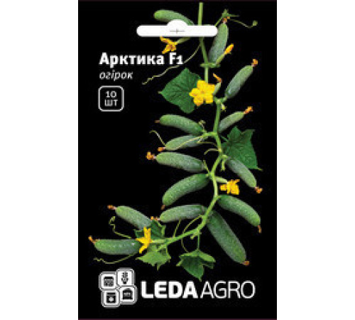 ТМ LEDAAGRO Огірок Арктика F1 10шт