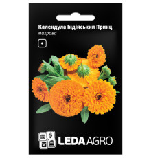 ТМ LEDAAGRO Календула махрова Індійський принц 0,5 г