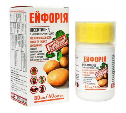 ТМ Агромаксі Інсектицид Ейфорія 80мл (Жук)