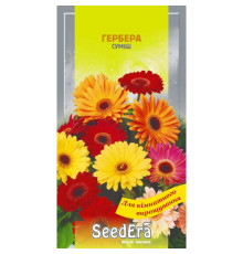 ТМ SeedEra Гербера кімнатна суміш 5шт