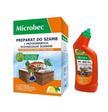 Препарат Мікробек Microbec Ultra для септиків та вигрібних ям 1кг Bros 