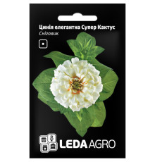 ТМ LEDAAGRO Цінія елегантна Супер Кактус Сніговик 0,3 г