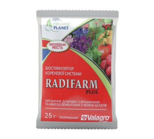 Біостимулятор росту кореневої системи (укорінювач) Radifarm/Радіфарм 25г Valagro