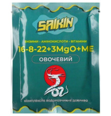 Добриво SAIKIN Premium 16-8-22+3MgO+ME+EAV ПАКЕТ 25г уп/35шт