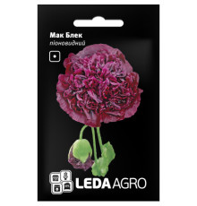 ТМ LEDAAGRO Мак Блек чорний 0,2 г