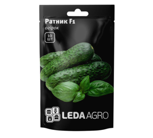 ТМ LEDAAGRO Огірок Ратник F1 10шт