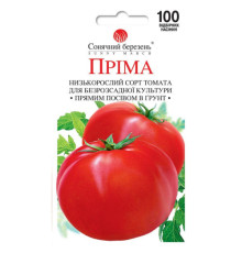 ТМ SUNNY MARCH Томат Пріма (безрозсадний) 100шт