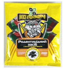 ТМ Агромаксі Родентицид Котофеїч тісто мікс 200г /50шт
