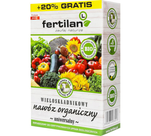 ТМ FERTILAN Органічне добриво Универсльное 1кг Польща