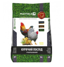 Компост з курячого посліду гранульований PeatField 6л