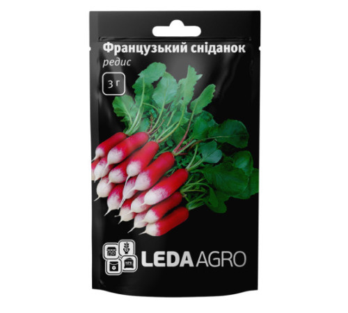 ТМ LEDAAGRO Редиска Французький сніданок 3г