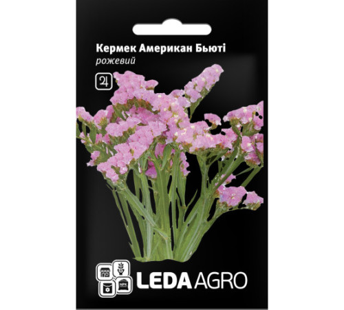 ТМ LEDAAGRO Статиця (кермек) Американ Б'юті рожева 0,15 г