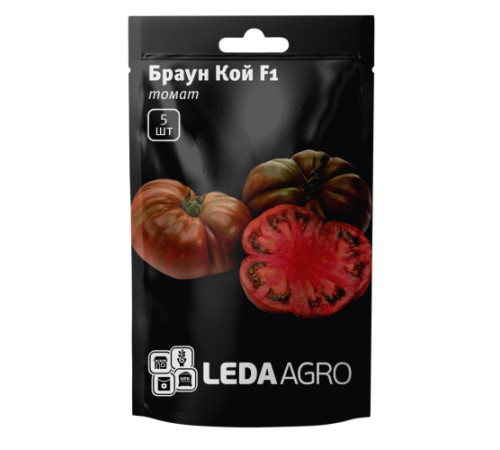 ТМ LEDAAGRO Томат Браун Кою F1 5шт
