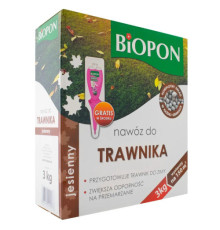 BIOPON Добриво Осіннє для газону 3кг