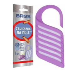 Секція від молі Bros/Брос лаванда 1шт на 6 місяців