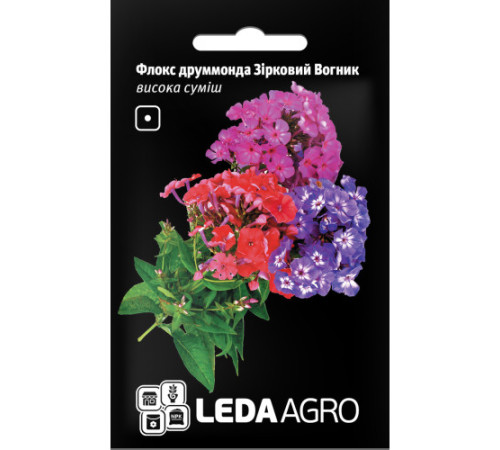 ТМ LEDAAGRO Флокс друмонда Зірковий вогник 0,2 г