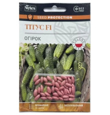 ТМ ВЕЛЕС Огірок Тітус F1 50шт драж.