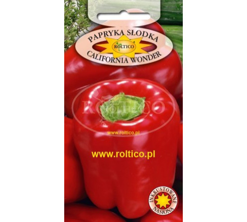 TM ROLTICO Перець California Wonder/Каліфонія Вандер 0,5г Польща