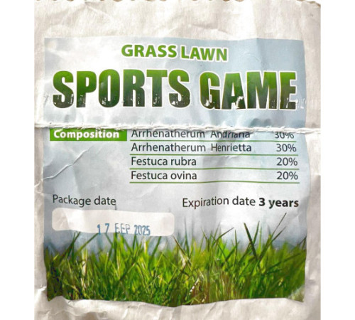 Газонна трава Спортивна 10кг ТМ Green Field RasenSamen