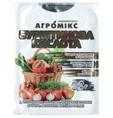 ТМ Агромаксі Стимулятор росту Бурштинова кислота Агромікс 2г