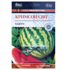ТМ ВЕЛЕС Кавун Кримсон Світ 20шт інкруст.