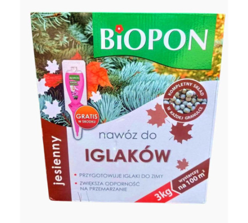 BIOPON Добриво Осіннє для Хвої 3кг
