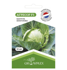 ТМ GROWPLEX Капуста Агресор F1 50шт (Syngenta)