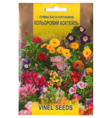 ТМ VINEL SEEDS Суміш багаторічників Кольоровий коктейль 3г