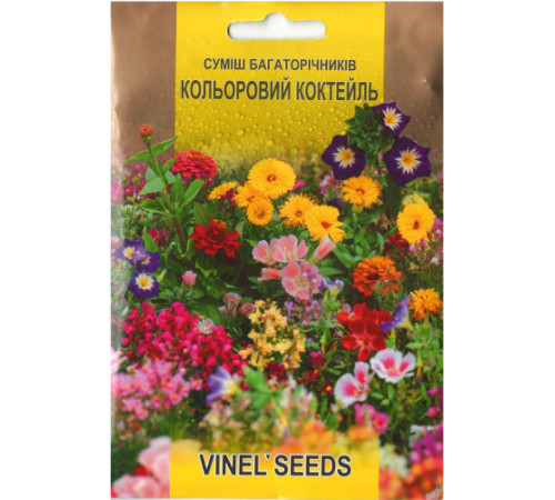 ТМ VINEL SEEDS Суміш багаторічників Кольоровий коктейль 3г