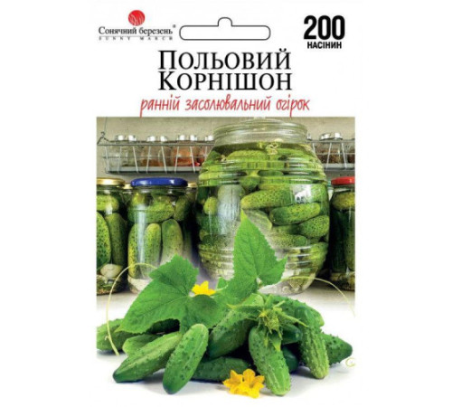ТМ SUNNY MARCH Огірок Польовий корнішон 200шт