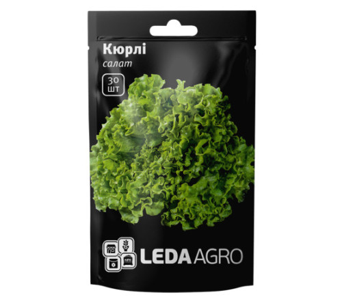 ТМ LEDAAGRO Салат батавія Кюрлі 10шт