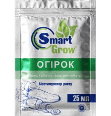 Біостимулятор росту Smart Grow Огірок, кабачок, баштан.культури 25мл/35шт