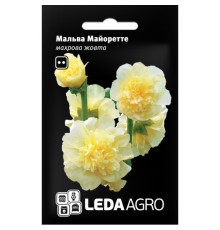 ТМ LEDAAGRO Мальва махрова Майоретте жовта 0,2 г
