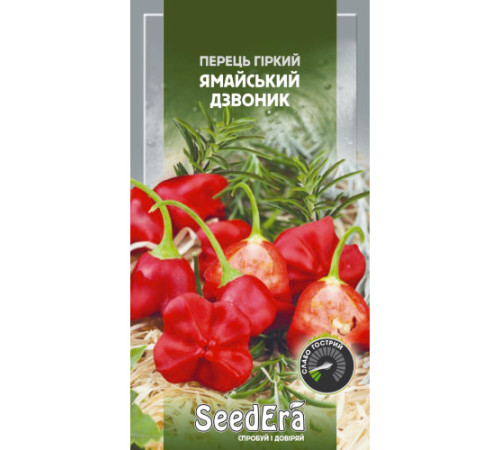 ТМ SeedEra Перець гострий Ямайський дзвоник 5шт