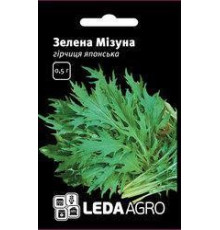 ТМ LEDAAGRO Гірчиця японська Мізуна Зелена 0,5 г