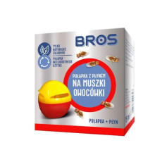 Пастка + рідина для плодових (фруктових) мошок Bros/Брос 15мл /12шт