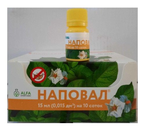 ТМ Alfa Smart Agro Інсектицид Наповал 15мл на 10соток/25шт (Жук)