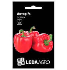 ТМ LEDAAGRO Перець Актор F1 8шт