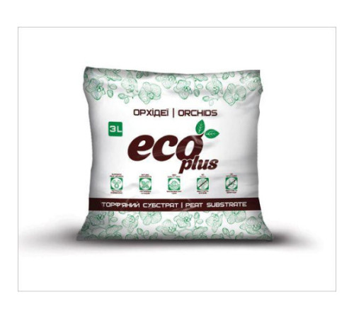 Торф'яний субстрат Eco Plus Орхідеї 3л