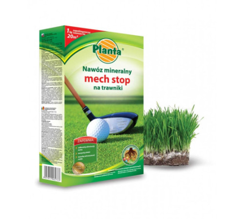 Добриво Planta для Газонів АнтиМох в гранулах 1кг