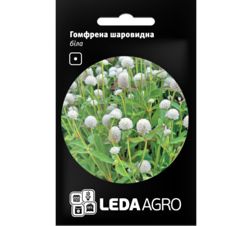 ТМ LEDAAGRO Гомфрена куляста Біла 0,1 г