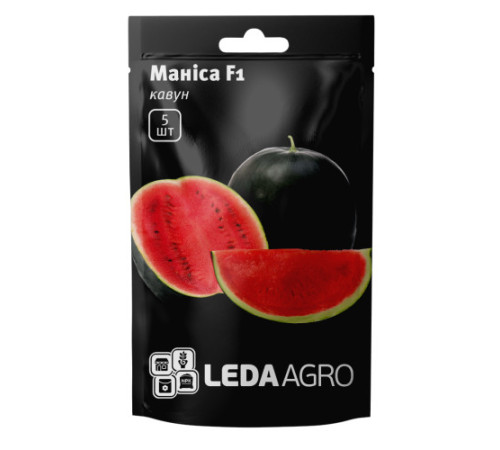 ТМ LEDAAGRO Кавун Маніса F1 5шт