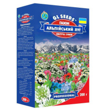 Насіння газонної трави Альпійський луг 200г