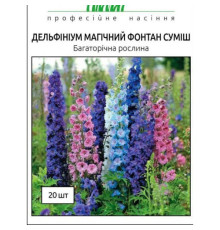 ТМ Професійне насіння Дельфініум Магічний фонтан суміш 20шт