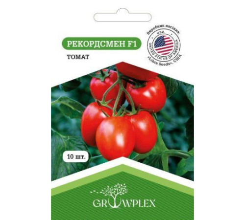 ТМ GROWPLEX Томат Рекордсмен F1 10шт (Libra Seeds)